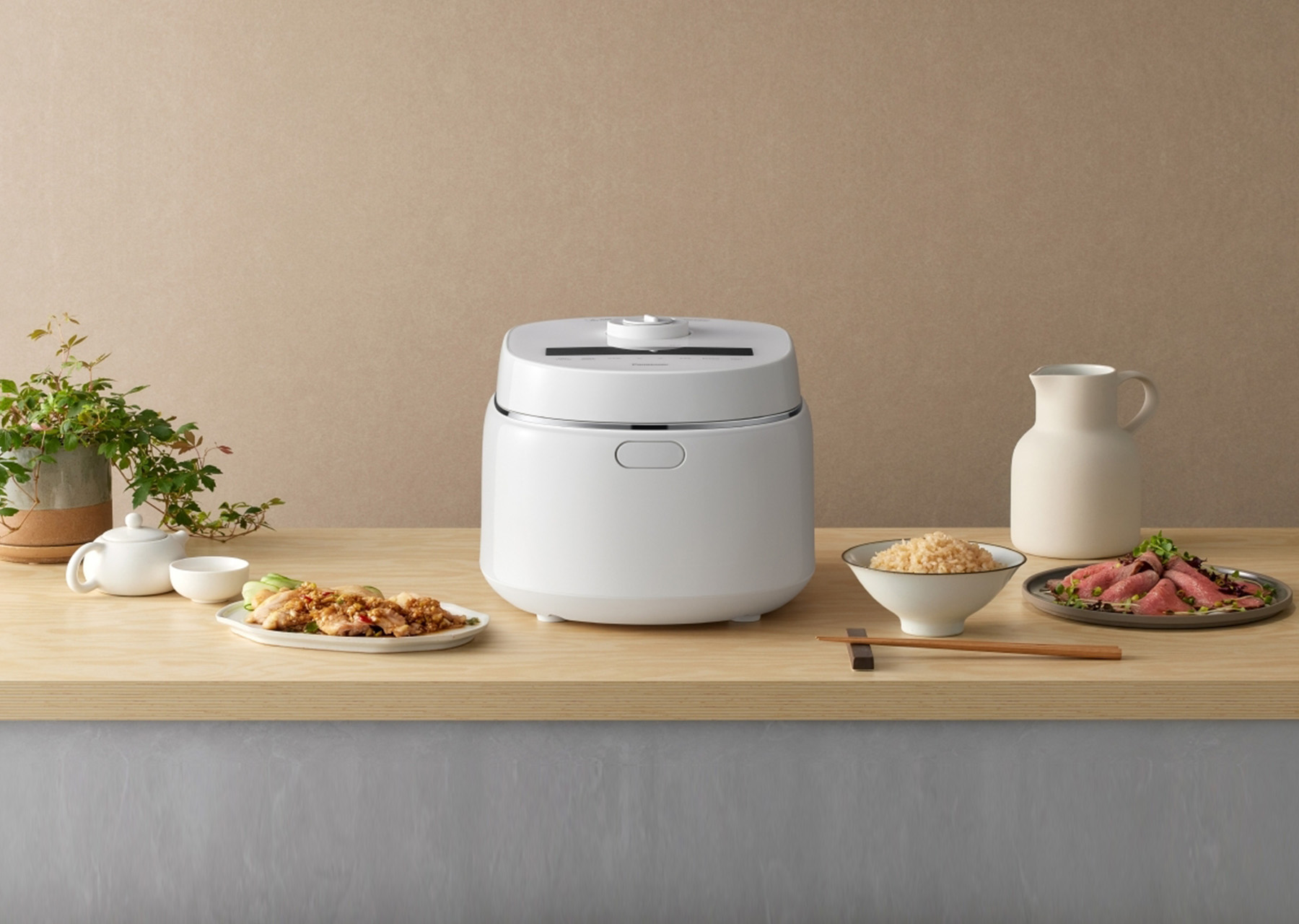PANASONIC RICE-COOKER DIGITAL-JAR 1.8L 810W - SR-DK184WSW PANASONIC RICE-COOKER DIGITAL-JAR 1.8L 810W - SR-DK184WSW